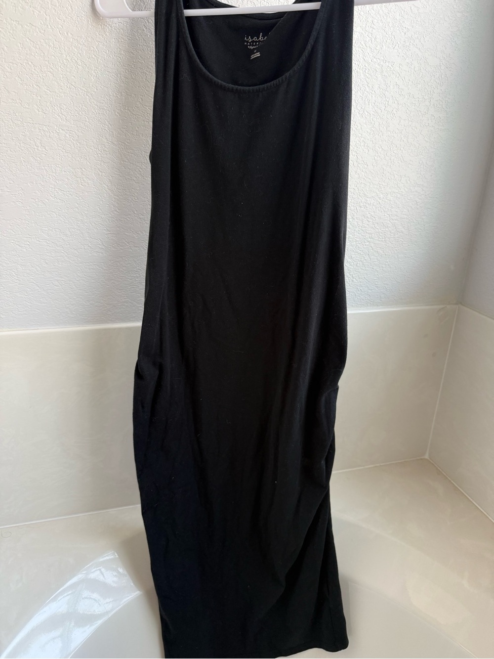 Isabel Maternity by Ingrid & Isabel Black Sleeveless Maxi Tank Dress